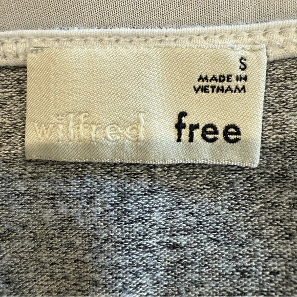 Aritzia Dress Wilfred Free Gray Lorelei with Pockets Oversized Fit Women's Sz S - Picture 12 of 13